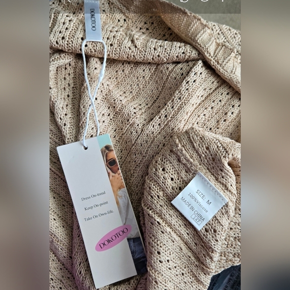 Dokotoo Lightweight Cardigan #1043, 1044 - Picture 4 of 11